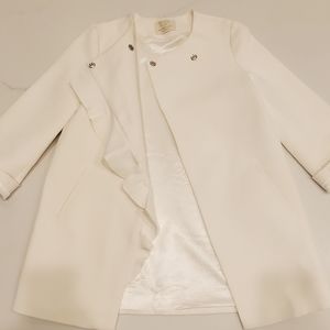Zara Girls Cream Jacket
